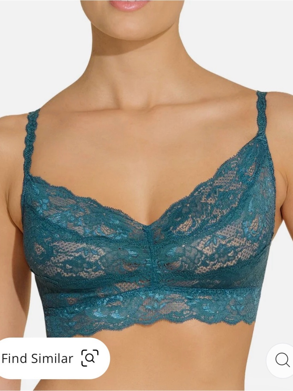 Cosabella Never Say Never Sweetie Soft Bra Teal (1417)